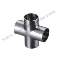Stainless Steel 304 Dairy Four way Cross